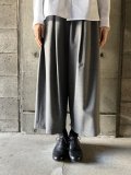 ○ atelier naruse　フォーマルガウチョパンツ（ポリエステル裏地）【na-F05084】グレイ