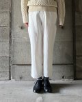 TISSU　サフィランリネンデニムハイライズPT【TS240PT002】オフ