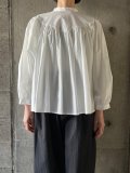 UNIVERSAL TISSU　スタンドカラーBL【UT221BL010】シロ