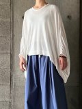  ● NO CONTROL AIR　40/1レーヨンベアテレコビッグおにぎりTシャツ【TA_NC0211T0】Off White