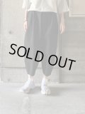 FIRMUM　20/1布帛サーマルテーパードパンツ【GE_FR0704PF】BLACK