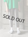 NO CONTROL AIR　ポリエステル・ライトウェイトヘリンボンテーパードパンツ【GE_NC0306PF】Moss Grey