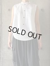 【SALE40%OFF】 nooy　シャツベスト【NSH07SS23】white