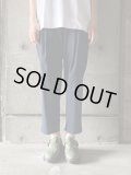  ○ NO CONTROL AIR　クールマックスポリエステル＆リネン・トロピカルストレートパンツ【TA_NC1502 PF】Navy