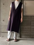  【SALE40%OFF】 nooy　ジレチュニックドレス　bordeaux