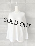 NO CONTROL AIR　シルキーテンセル・ベアフライスクルーネックプルオーバー【RB_NC0201TF】Off White
