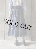  nooy　クルーズプリーツスカート【NSK03AW23】navy check