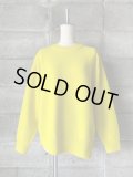 nooy　レターニット【NKT01AW23】lemon