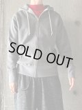  ○ atelier naruse　コットン吊裏毛スウェットパーカー【na-S07012】杢グレイ