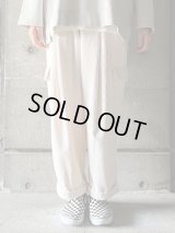 NO CONTROL AIR　ポリエステル・コーデュロイカーゴパンツ 【RB_NC1101PF】NATURAL