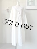  ○ nooy　シアーカシュクールドレス【NOP24S01】white
