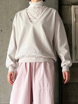 CLOSELY　deep V-neck pullover【CLO310】lilac-ash