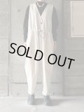  atelier naruse　ヴィンテージ馬布コットンオーバーオール【na-F05095】kinari