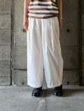 【SALE30%OFF】nicholson&nicholson　HAKAMA-POPLIN　WHT