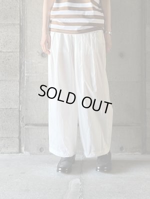 画像1: nicholson&nicholson　HAKAMA-POPLIN　WHT