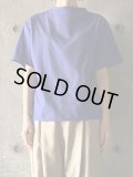 atelier naruse　コットンハイネックカットソー（半袖）【na-S07077】 purple