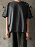  ● TISSU　ICE PACK NYLON ヘビープレーティング天竺Tシャツ【TS240CT091】グレー