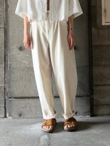 atelier naruse　コットンデニムWゴムバルーンパンツ【na-T05007】　キナリ