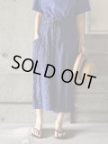 【SALE20%OFF】DU TANGO　シャーリングチェックスカート【DB-0141】BLUE×BLACK