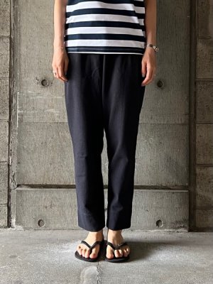 画像1: CLOSELY　easy tapered pants【CLO311】black-ink