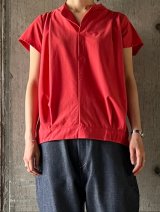 DU TANGO　スキッパーTEE【DC-0641】POPPY RED