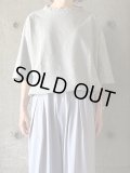FIRMUM　強撚コットンヘビー天竺 タックインT【CA_FR1804T6】GREY TOP