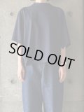 GALERIE TISSU　オーガニック空紡天竺 ラグランTシャツ【GT223CT028】ネイビー
