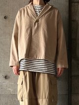 CLOSELY　open-collar jacket【CLO358】nougat