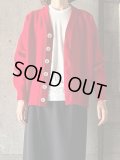 nooy　リバーシブルカーディガン【NKT24A01】 red