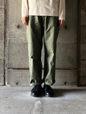 画像1:  tannossa　オーガニックコットンベイカーパンツ【TP-0541】OLIVE