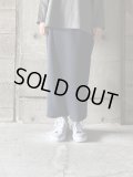 NO CONTROL AIR　ポリエステル・ドレープダブルクロスタイパンツ【DR_NC1108PF】Navy
