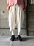  ● NO CONTROL AIR　ポリエステル・スモールダイヤジャガードスーパーワイドテーパードパンツ【DR_NC1005PF】Natural