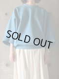 atelier naruse　コンパクトカノコバルーンカットソー【na-F07086】cobalt blue
