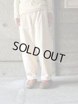 atelier naruse　コットンコーデュロイパンツ【na-t05100】off white