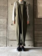  atelier naruse　コットンウールオーバーオール【na-f05099】khaki 