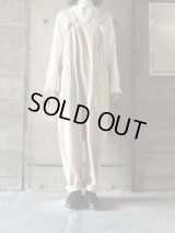 atelier naruse　コットンウールオーバーオール【na-f05099】kinari