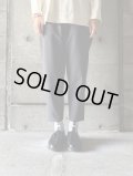 NO CONTROL AIR　ヘヴィーポリエステル・ダブルクロス 2WAYストレッチテーパードパンツ【DR_NC1602PF】Slate Grey
