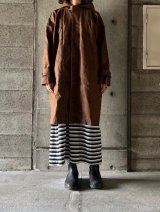 tannossa　ライナー付きフードコート【TA-0143】BROWN