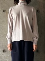 CLOSELY　turtle-neck【CLO366】sand-beige