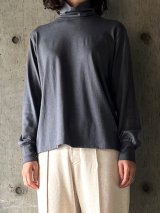 CLOSELY　turtle-neck【CLO366】middle-grey