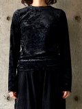 【SALE40%OFF】 PARIS DE AOUNE　クラシカルベロア クルーネックPO【PA244CT012】クロ