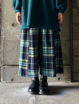 nooy　フローリストパンツ【NPT24A03】black check