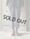NO CONTROL AIR　マットポリエステル・タイプライター＆コマサーモキルトパンツ【TG_NC0004PF】 Navy