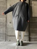  ● NO CONTROL AIR　スーパー100's ウール・ショートビーバー ダーツコート【DR_NC1501CT】Grey top