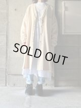 TISSU　セントラル裏毛イージーガウン【TS203CT072】アイボリー