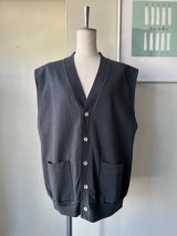 CLOSELY　V-neck vest【CLO380】charcoal