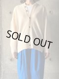  NO CONTROL AIR　ホワイトカシミヤ・横編ニットカーディガン【DR_NC2403KD】Natural