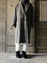 【SALE30%OFF】nicholson&nicholson　MY ROBE-CHK　GR/CHK