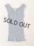 CLOSELY　rib tank-top【CLO2118】Blk(black-ink)