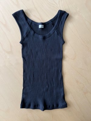 画像1: CLOSELY　rib tank-top【CLO2118】Blk(black-ink)